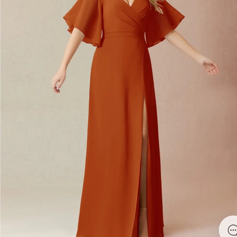 Azazie Paprika Dress